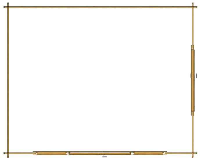 ხის სახლი Nodar - ფოტო 7. დიდი ფანჯრები იატაკამდე, მთლიანად მინის ორმაგი კარი ავსებს სახლს სითბოთი, სინათლითა და სიმყუდროვით; დასასვენებლად და მეგობრების შესახვედრად შესანიშნავი პავილიონი